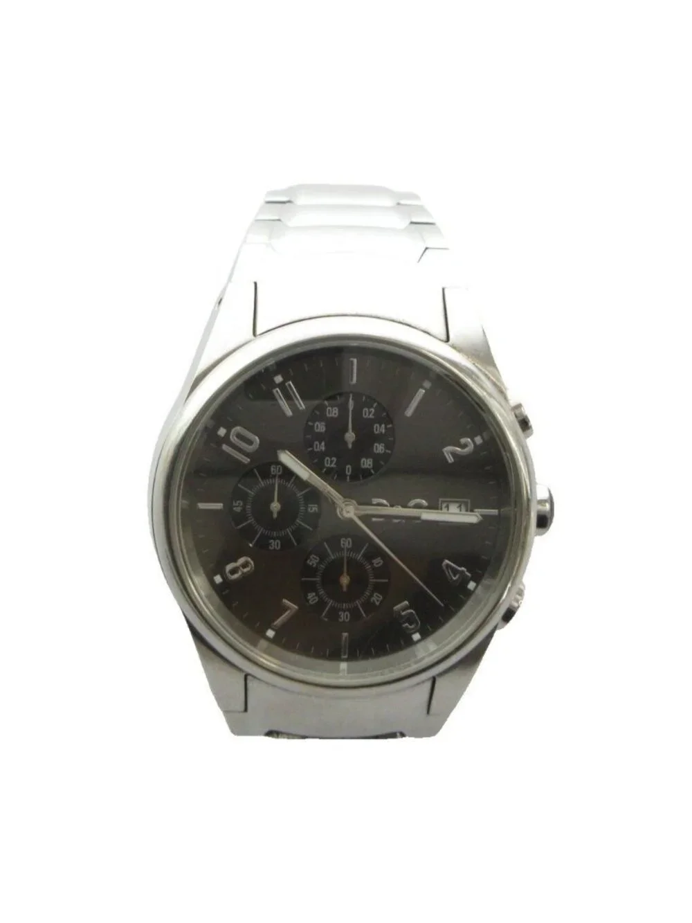 Dolce & Gabbana D&G Watch Quartz Chronograph Carre Date Silver